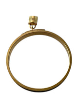 VINTAGE HERMES KELLY LOCK BANGLE