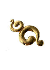 YSL VINTAGE SET EARRINGS AND BROOCH