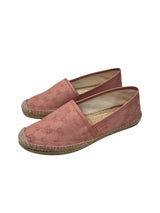 GUCCI PINK MONOGRAM ESPADRILLES 37