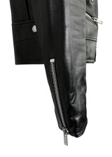 SAINT LAURENT BIKER LAMBSKIN JACKET 42