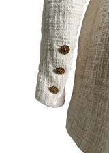 CHANEL TWEED JACKET 38