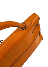 HERMES KELLY LAKIS 35 ORANGE SWIFT