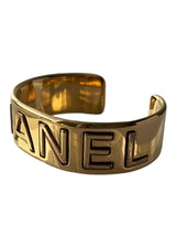 VINTAGE CHANEL LOGO BANGLE