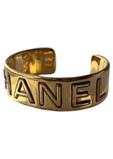 VINTAGE CHANEL LOGO BANGLE