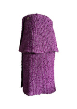 CHANEL PURPLE TWEED SET
