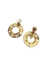 CHANEL CC PEARL VINTAGE EARRINGS