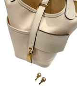 HERMES SAC PICOTIN 18 POKETS TOILE GOELAND VEAU SWIFT