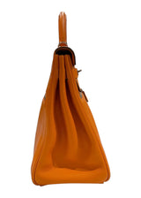 HERMES KELLY LAKIS 35 ORANGE SWIFT