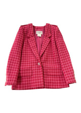 CHANEL PINK TWEED JACKET 40
