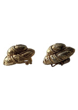 CHANEL CC VINTAGE CLIP EARRINGS