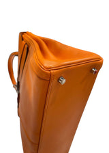 HERMES KELLY LAKIS 35 ORANGE SWIFT