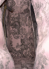 CHRISTIAN DIOR RATTAN MEDIUM LADY DIOR BAG