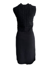 CHANEL BLACK DRESS 36