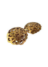 CHANEL VINTAGE CC EARRINGS