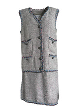 CHANEL TWEED DRESS RUNWAY 42