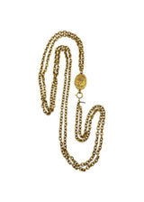 CHANEL VINTAGE CC MEDALLION CHAIN NECKLACK