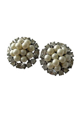VINTAGE JEWELRY PEARL EARRINGS