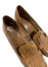 CHLOE KILTIE FRINGE PUMP 40