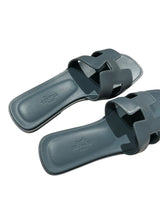 HERMES ORAN SANDALS 37
