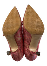 MIU MIU PINK FUOCO PUMP 37.5