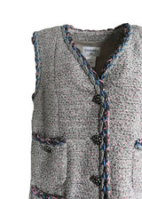 CHANEL TWEED DRESS RUNWAY 42