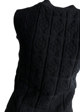 CHANEL BLACK DRESS 36