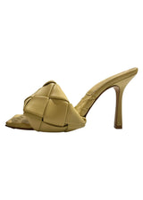BOTTEGA VENETA QUILTED MULES 37.5