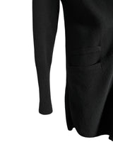 CHANEL lAMBSKIN LONG CARDIGAN 38