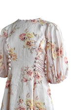 ZIMMERMAN ROSA LACE MINI DRESS 0