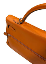 HERMES KELLY LAKIS 35 ORANGE SWIFT