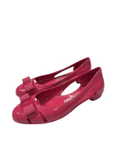 FERRAGAMO JELLY BALLET FLATS 36