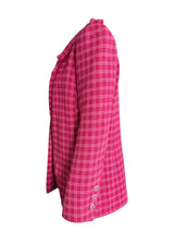 CHANEL PINK TWEED JACKET 40