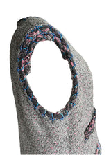 CHANEL TWEED DRESS RUNWAY 42