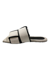 BOTTEGA VENETA PATCH SLIDE FLATS 37.5