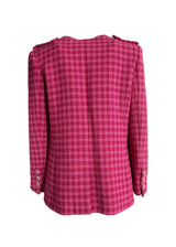 CHANEL PINK TWEED JACKET 40