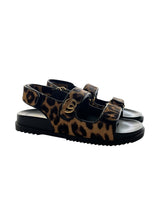 GUCCI LEOPARD DAD SANDALS 37.5
