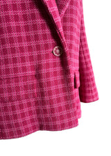 CHANEL PINK TWEED JACKET 40