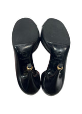 CHANEL BLACK CAMELLIA PUMPS 37