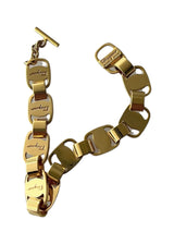 FERRAGAMO VINTAGE SET EARRINGS AND BRACELET