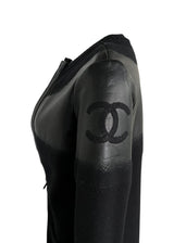 CHANEL lAMBSKIN LONG CARDIGAN 38