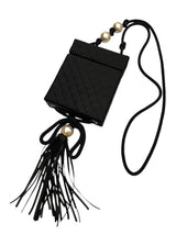 CHANEL VINTAGE SATIN PEARL BOX