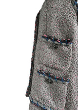 CHANEL TWEED DRESS RUNWAY 42