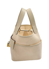 HERMES SAC PICOTIN 18 POKETS TOILE GOELAND VEAU SWIFT