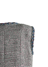 CHANEL TWEED DRESS RUNWAY 42