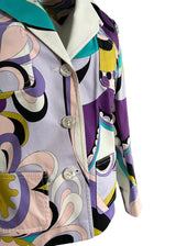 EMILIO PUCCI PURPLE JACKET 46