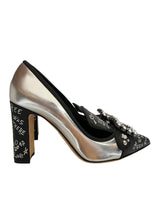 DOLCE&GABBANA METALLIC TOE PUMPS 39