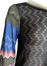 MISSONI LONG CREW NECK DRESS 44