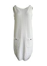 CHANEL WHITE DRESS 36