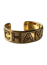 VINTAGE CHANEL LOGO BANGLE