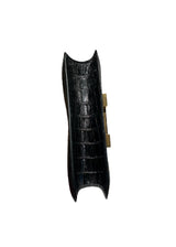 HERMES CONSTANCE 23 CROCODILE NOIR